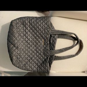 MZ Wallace medium metro tote in gray